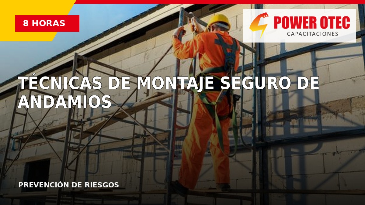 Técnicas de montaje seguro de andamios