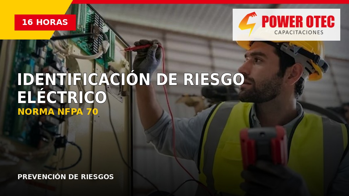 Identificación de riesgo eléctrico según Norma NFPA 70