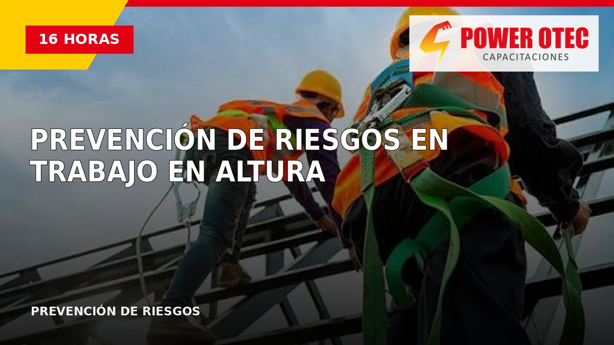 Prevención de riesgos laborales en trabajo en altura